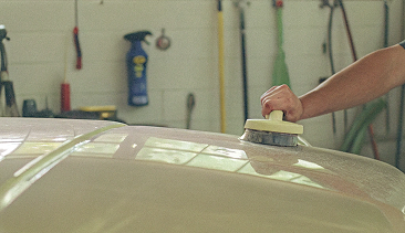 Polishing and application of protective coatings
